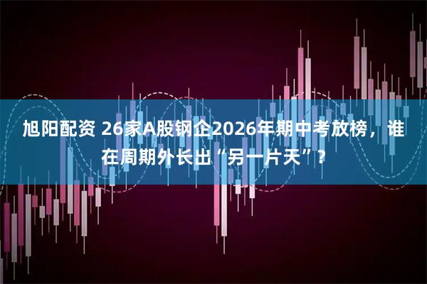 旭阳配资 26家A股钢企2026年期中考放榜，谁在周期外长出“另一片天”？